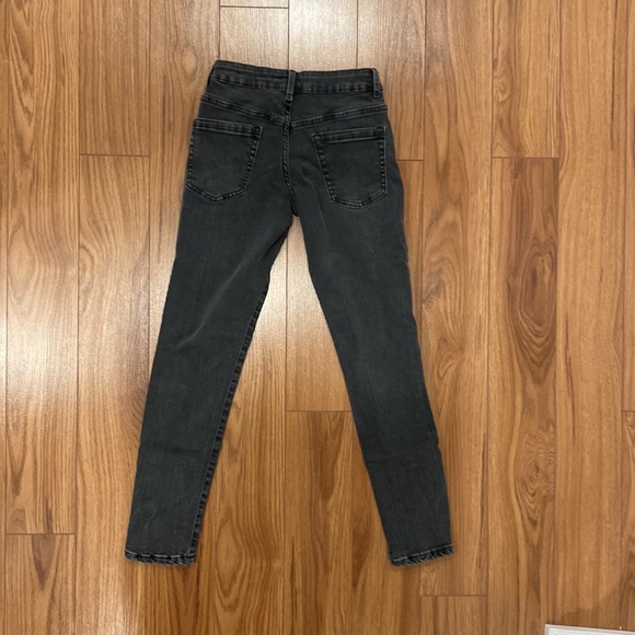 Ripzone Size 12 skinny denim jeans boys grey/black - Picture 4 of 4